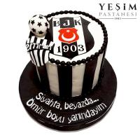 Beşiktaş Amblemli Çizgili