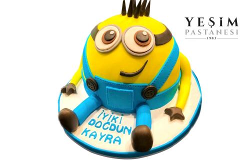 Minion Pasta Oturan Tekli